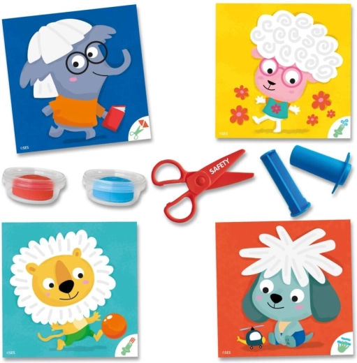 Reusable animal cards