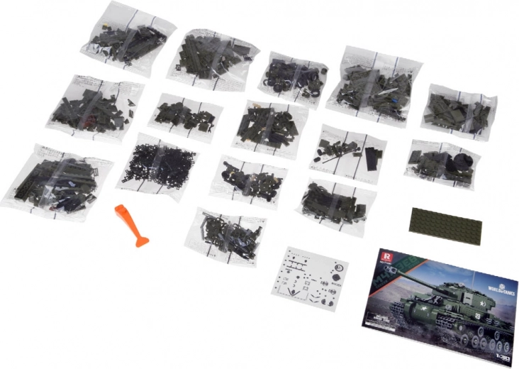 839 pieces for a detailed model