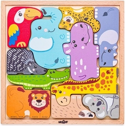 Woodyland Wooden Animal Puzzle