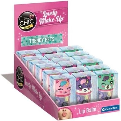 Crazy Chic Lip Balm in Ice Cream and Muffin Shape CLEMENTONI