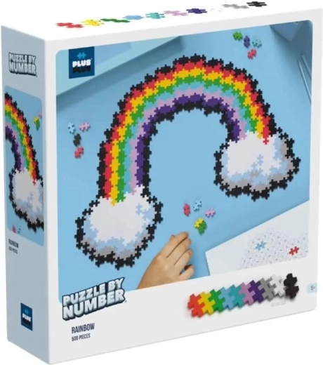 Rainbow assembled by numbers