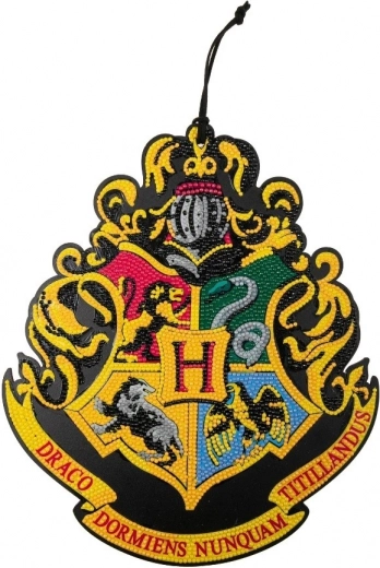 Crystal Art Decoration Hogwarts 25 × 29 cm