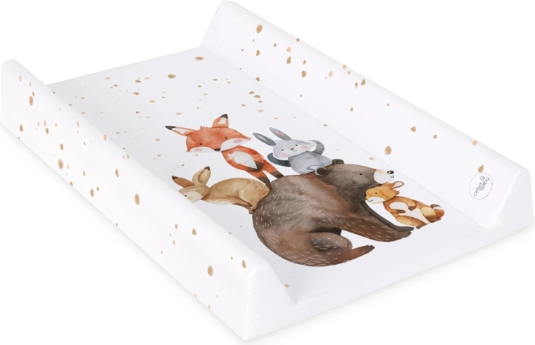 Ceba Baby мека подложка за преповиване Basic Forest Friends 50 × 70 см