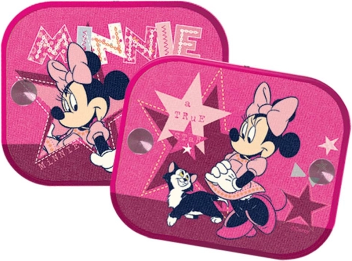 Сенници за кола Minnie Mouse розови 2 бр.