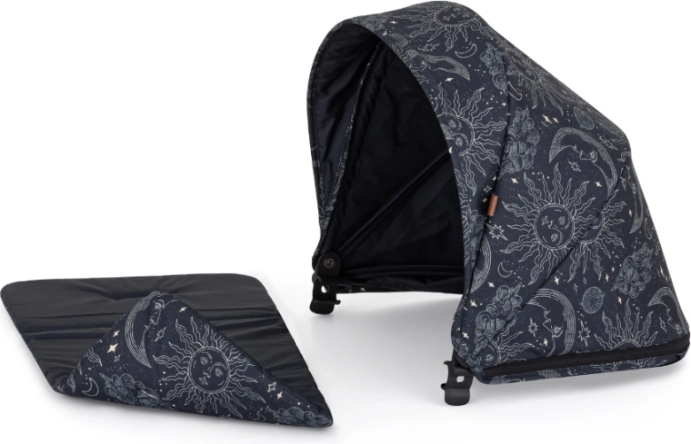 Petite&Mars canopy for Royal2/Royal3 stroller, Limited 100 Cosmic Night
