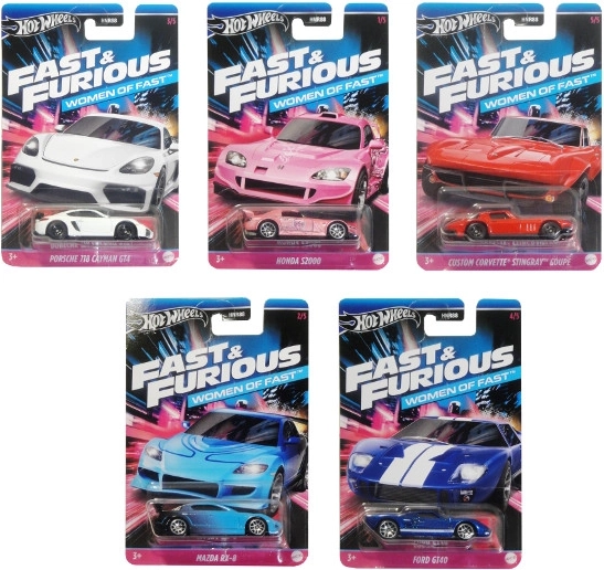 Hot Wheels car Fast & Furious - 1 piece