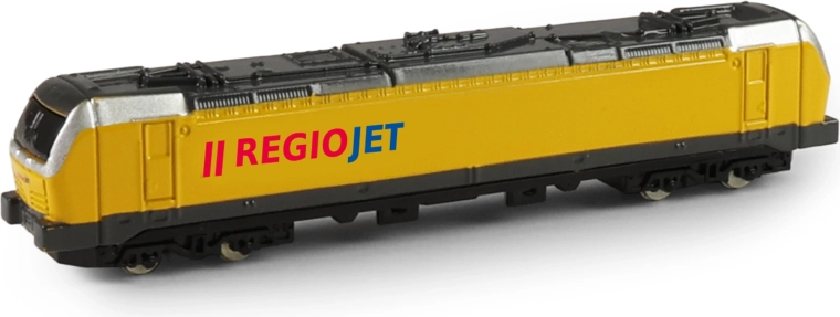Метален локомотив REGIOJET 16 см