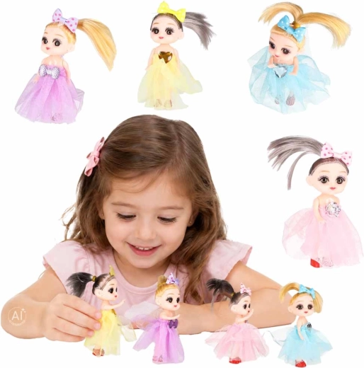 Dolls for a Dollhouse, Set of 4