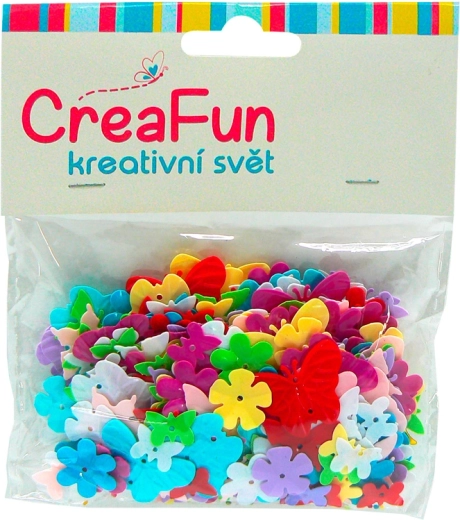 Конфети пеперуда и цветенце 14 г