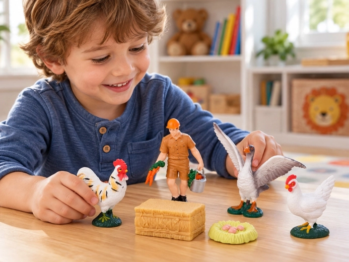 Detailed figurines