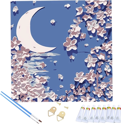 Всичко в една кутия: платно, бои и четки