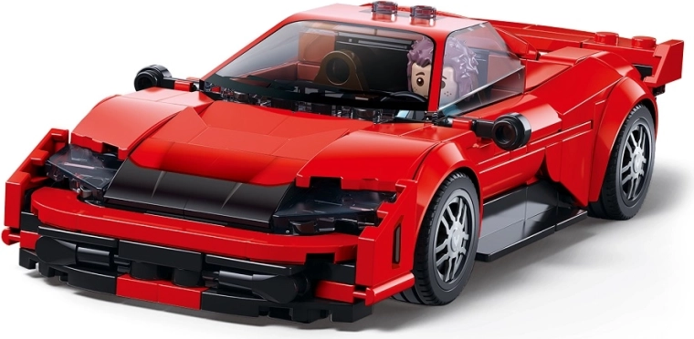 Sluban ModelBricks червен спортен автомобил 1:32