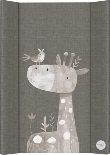 Ceba Baby hard changing mat for crib 50 × 70 cm Basic Friendly Giraffe