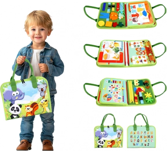 Сензорна занимателна книга Safari 2Kids Toys