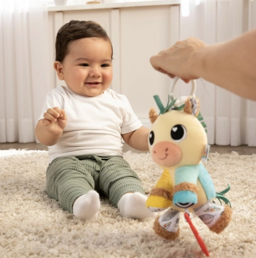 Practical attachment to a stroller or car seat