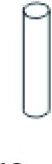 Щифт Jamara 2,5 × 11,8 mm – 10 броя