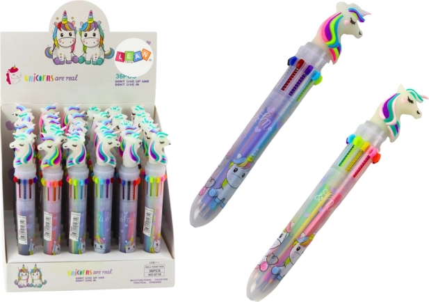 Unicorn multicolor automatic pen 10 colors