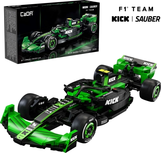 Конструктор CaDA спортен автомобил F1 KICK SAUBER 1:24, 314 части