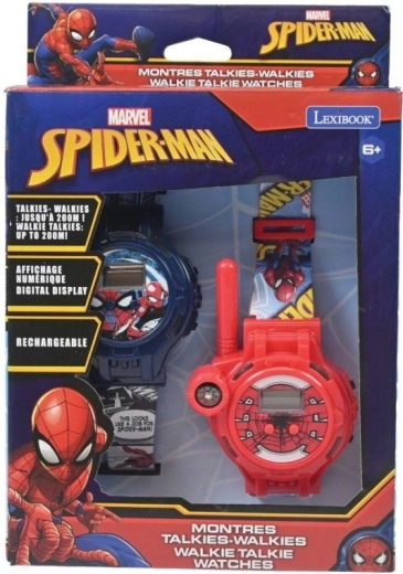 Kids’ walkie-talkie watches MARVEL SPIDER-MAN by Lexibook, range 200 m