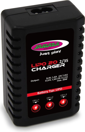 Jamara 2S/3S LiPo Mains Charger