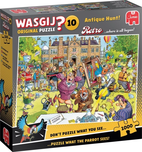 Jumbo Wasgij Retro Original 10: Лов на антики! пъзел 1000 части