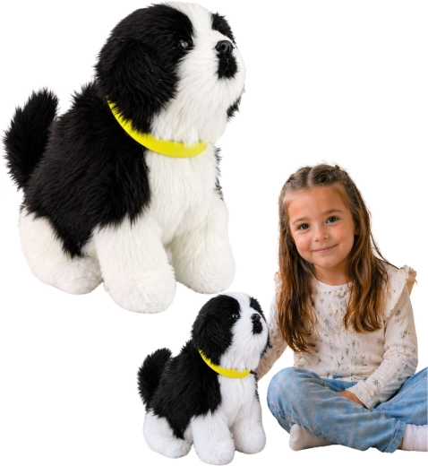 Interactive Border Collie Plush Dog