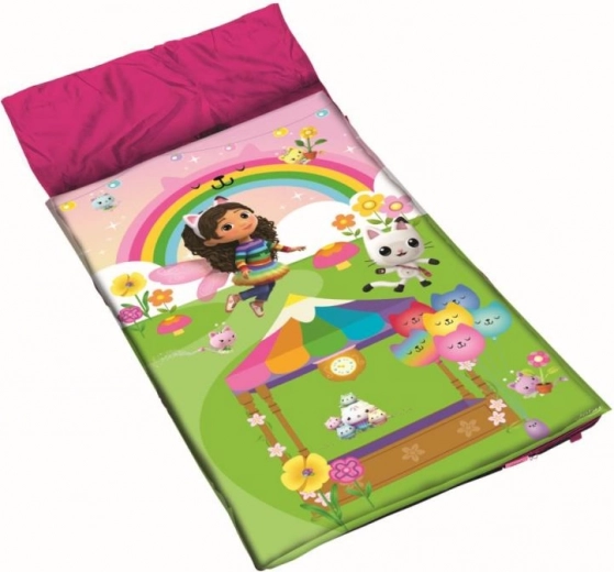 Children's sleeping bag GABBY’S DOLLHOUSE 140 × 60 cm