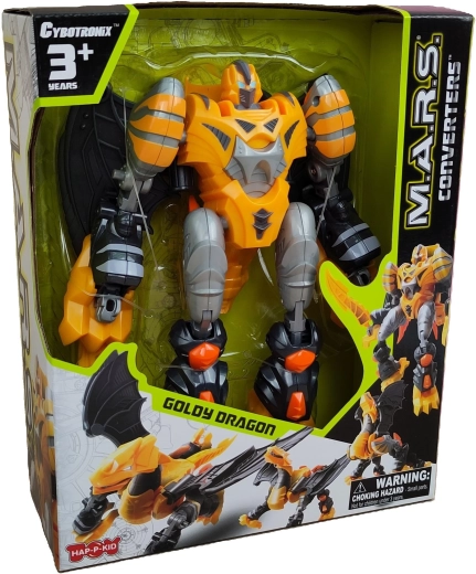 Transforming Robot M.A.R.S Converters Goldy Dragon