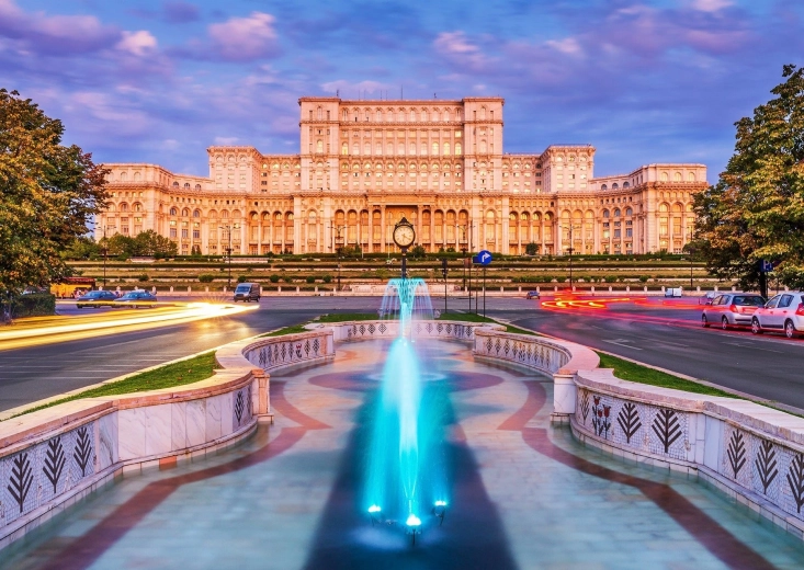 Parliament Square Bucharest Puzzle 1000 Pieces