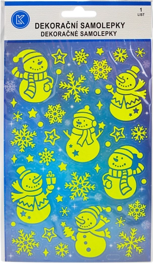 Snowman Stickers – Winter Creative Set for Kids