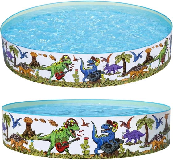 Garden pool with dinosaurs 244 × 46 cm Bestway
