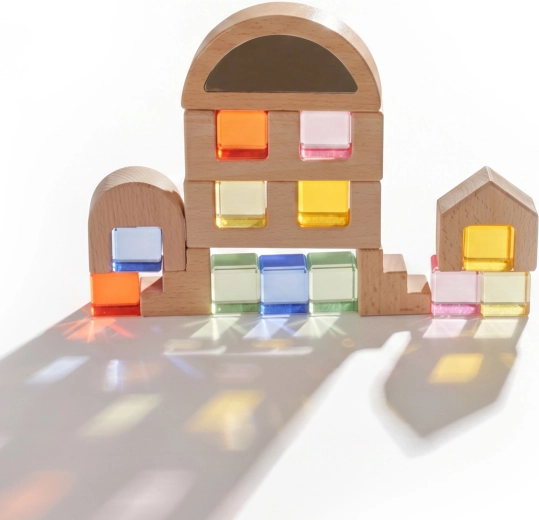 Colorful windows for playing with light