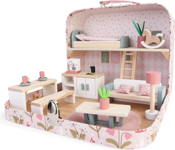2Kids Toys къщичка за кукли в куфарче – кухня