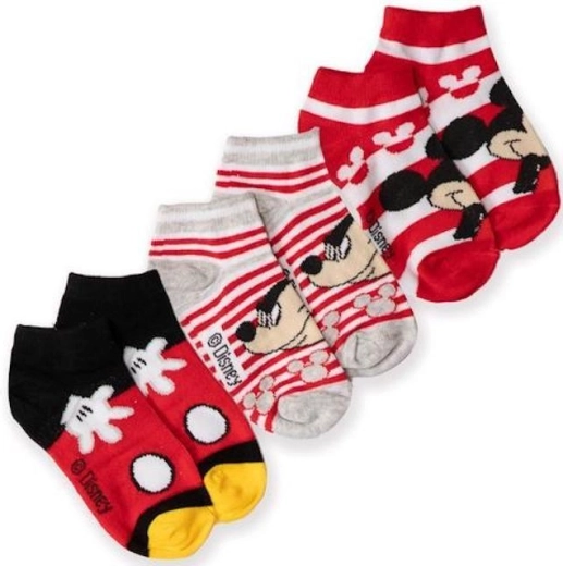 Комплект ниски чорапи Mickey Mouse – 3 чифта