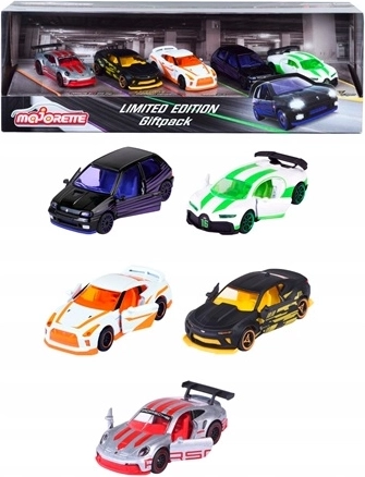 Majorette Limited Edition 10 gift set of 5 toy cars - 5 pcs