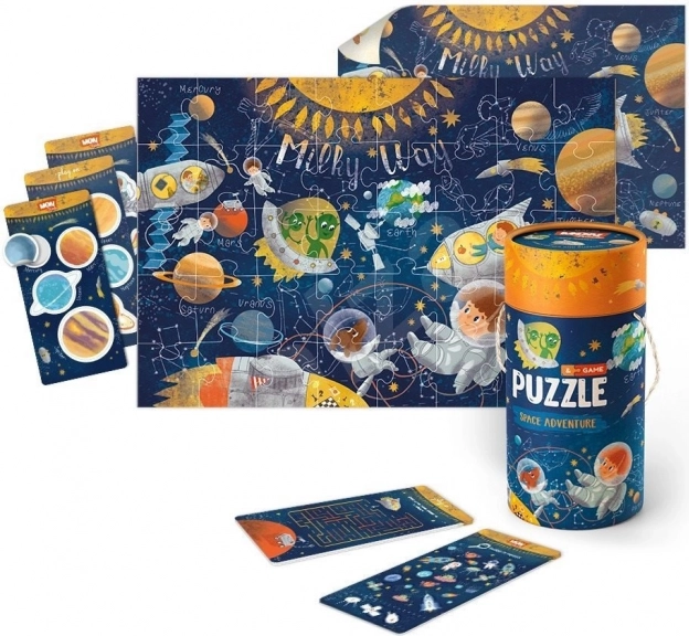 Dodo set of puzzles and games Space Adventure