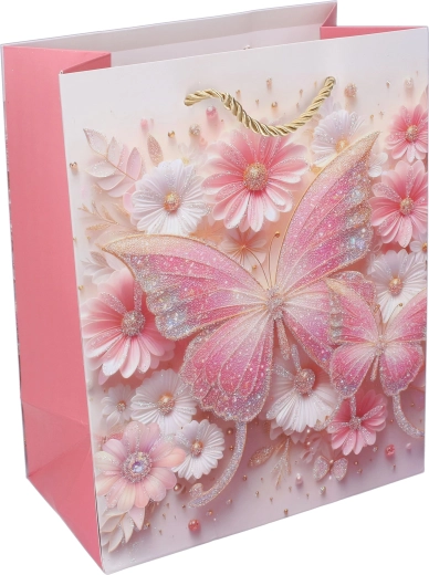 Нежен дизайн с пеперуди в пастелни цветове