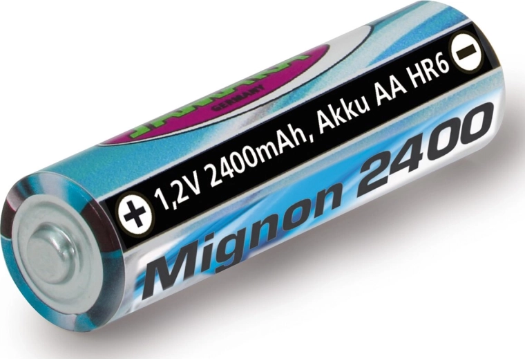 Jamara AA (HR6) NiMH Rechargeable Battery 2400 mAh 1.2 V - 1 piece