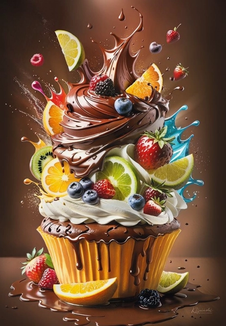 Puzzle CHERRY PAZZI Crazy Cake 500 Pieces