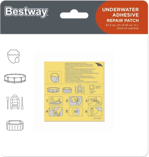 Комплект ремонтни лепенки за басейн Bestway