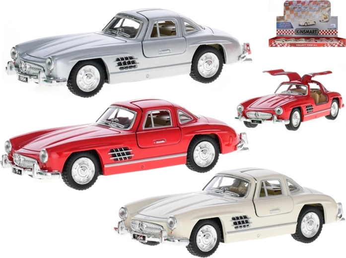 Метален модел на автомобил Mercedes‑Benz 300 SL 1954 1:36 Kinsmart