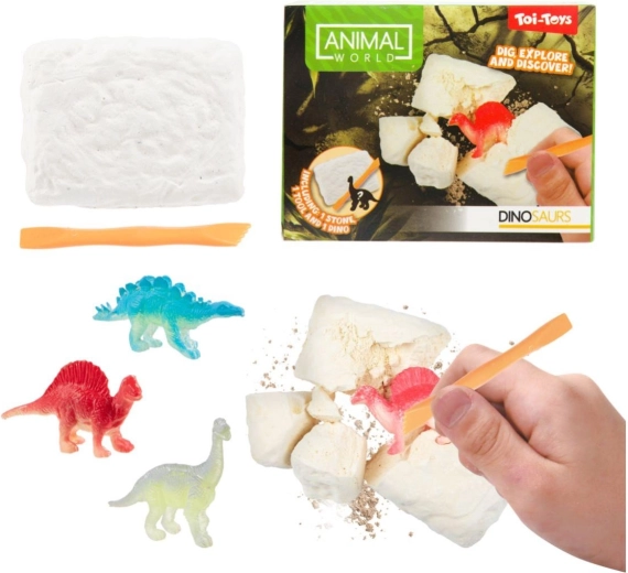 Little Archaeologist – Dinosaur Excavation in a Box 9 × 7 × 3 cm