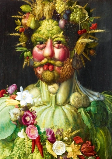 Puzzle Rudolf II as Vertumnus 1000 pieces