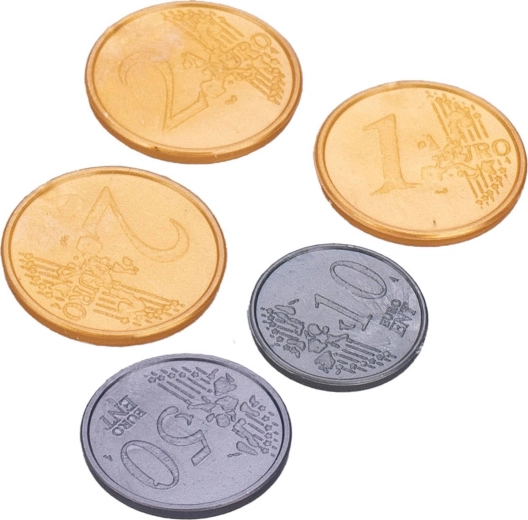 Coins of different denominations