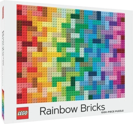 Chronicle Books пъзел LEGO дъгови кубчета 1000 части