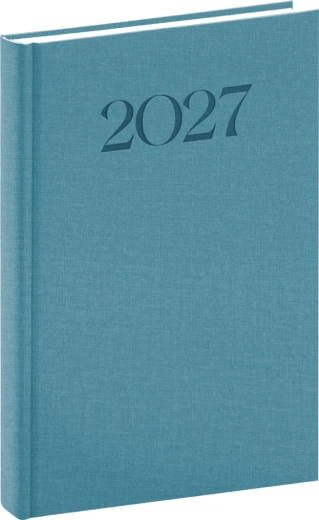 Notique Biella дневен диар 2027 син 15 × 21 cm