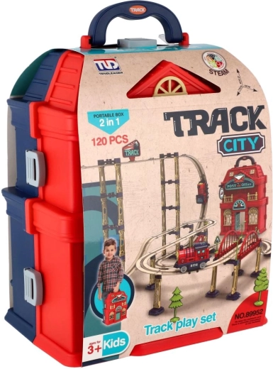 2-in-1 case: playset and storage box