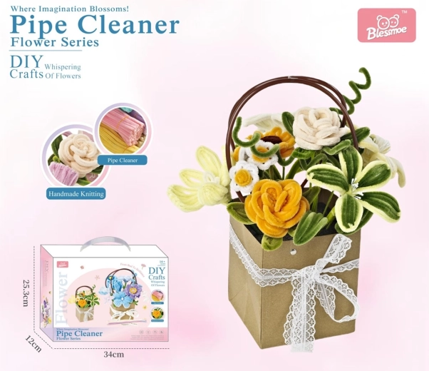 Creative DIY Flower Bouquet Kit for Kids