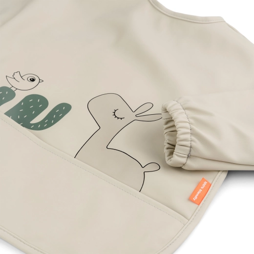 Done by Deer bib with sleeves and pocket Lalee, sand