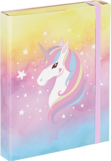 Папка за ученически тетрадки A5 Rainbow Unicorn